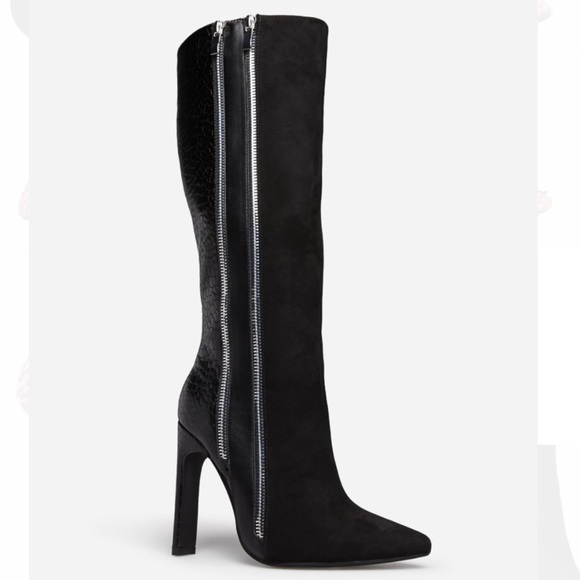 Kioni Zip Up Stiletto Boot - Picture 3 of 8